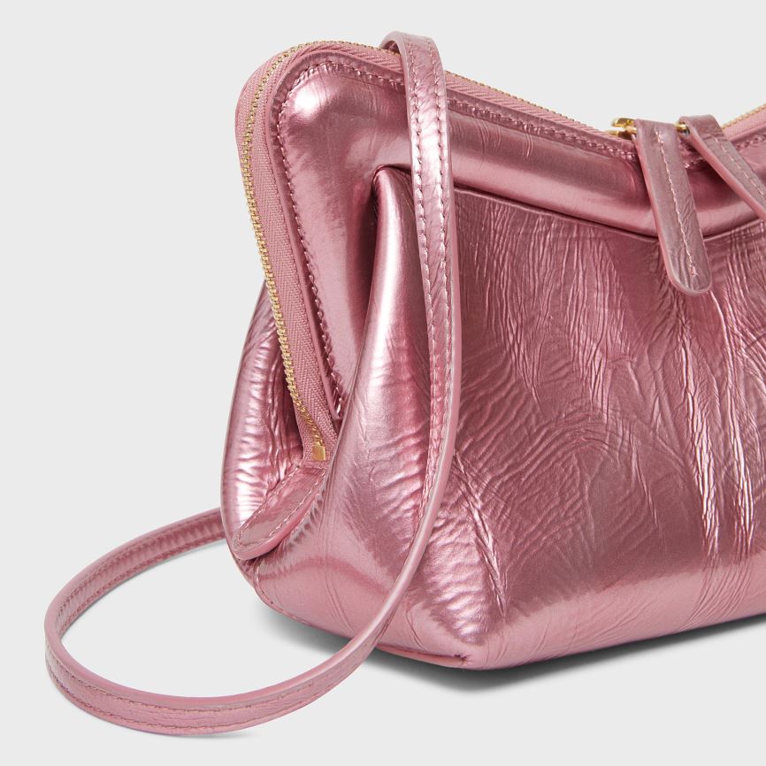 Women's Mansur Gavriel Mini M Frame Crossbody Bags Pink | AU 8451NW